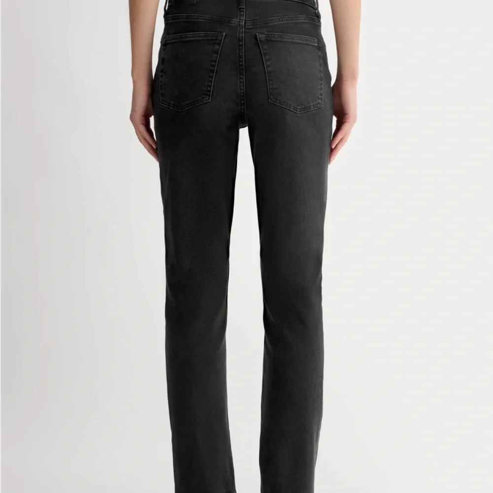 Everlane High-Rise Ankle Jeans Washed Black Size 26 Women’s Ankle Cut Stretch - Picture 3 of 9